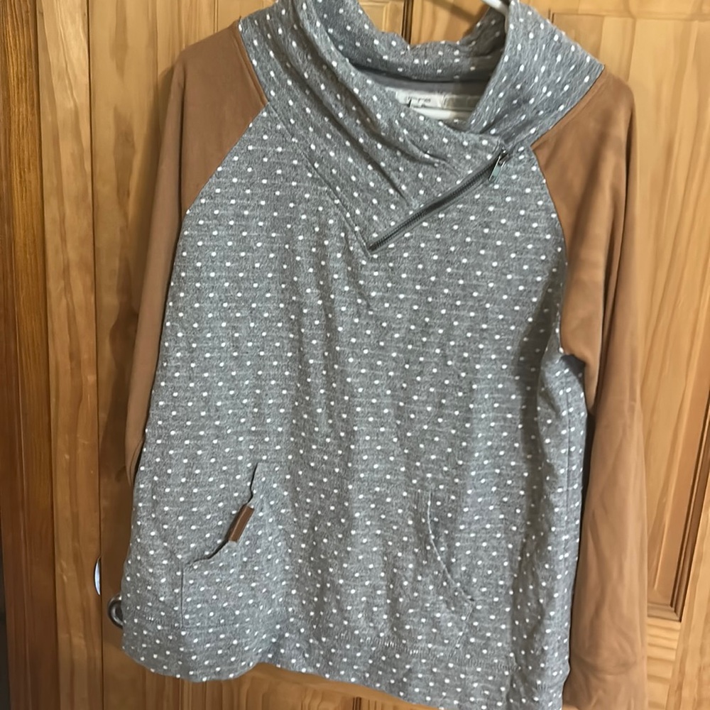 Maurice’s side zip cowl sweatshirt
